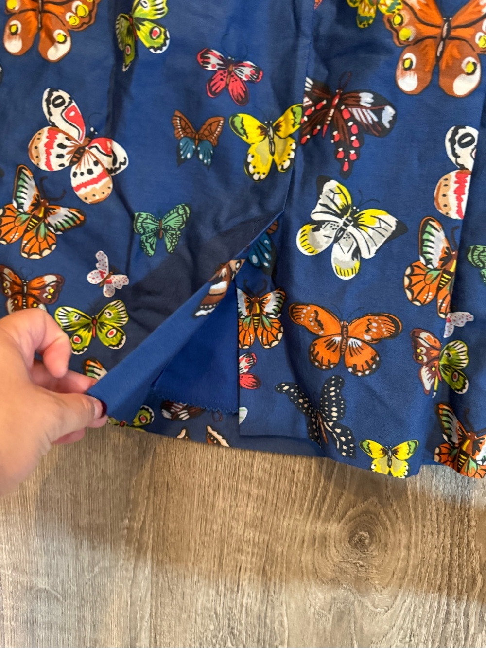 Anthropologie x Nathalie Lété Paris Butterfly mini Dress. - Picture 7 of 10